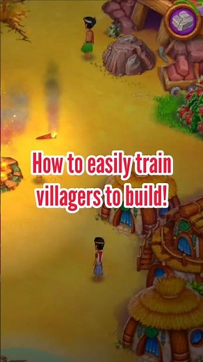 How to train Builders in Virtual Villagers 6 | Divine Destiny #virtualgames #mobilegame