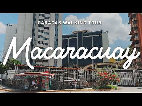 Caracas Walking Tour 4K | Recorriendo Macaracuay y encontramos su Mirador Secreto 🤫