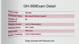 Master the GH-300 Exam: Info, Prep Strategy & Practice Test