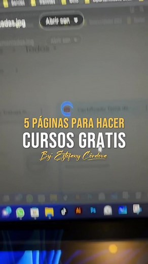 5 Increíbles Páginas para Hacer Cursos Gratis