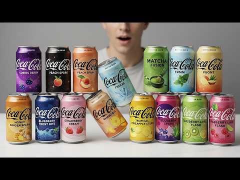 “No way… Coca-Cola has 12 NEW flavors?!”