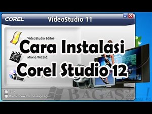 Cara instal Corel video studio 12 ( How to install Corel video studio 12)