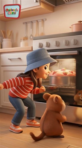 Strawberry Cake! 🍰 Fun Kids Song & Rhyme | Outback Crew