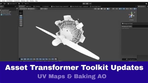 Unity Asset Transformer Toolkit: UV Tooling and AO Bake to Vertex Color | Cameron Ayres posted on the topic | LinkedIn