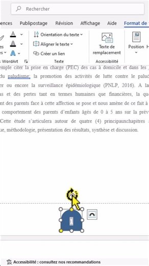 Numero de page Word #word #design #shorts