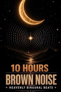 Deep Sleep in Minutes: 10 Hours Brown Noise & Binaural Beats #sleepsounds #meditationsounds