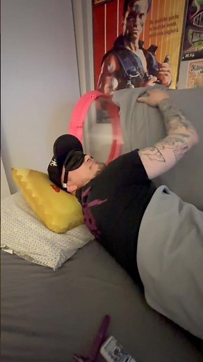 Testing out my new sleep apnea machine 😴💤🤣
