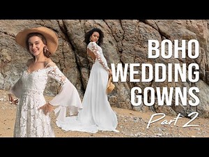 BOHO Wedding Dresses II | Cocomelody Beach Wedding Dresses Collection