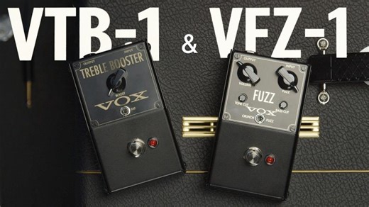 Classic VOX Fuzz Treble Boost Sounds — VFZ-1 + VTB-1 Demo | Noisegate.com.au