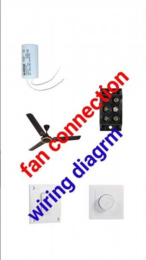 How to wire ceiling fan |ceiling fan wiring diagram-ceiling fan connection#electrical