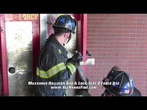 Maxximus Forcible Entry Halligan & Lock-Slot 8 Force Axe from AllHandsFire.com