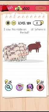 Brain Test Level 189 Walkthrough