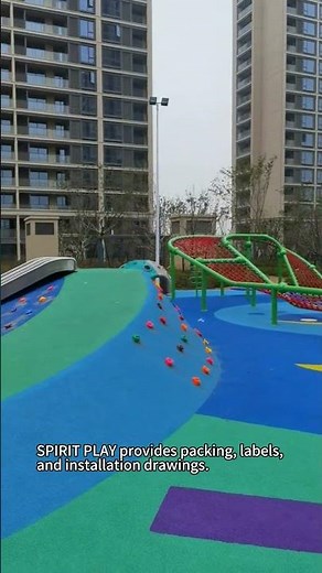 Modular Preschool Playground for Flexible Site Planning