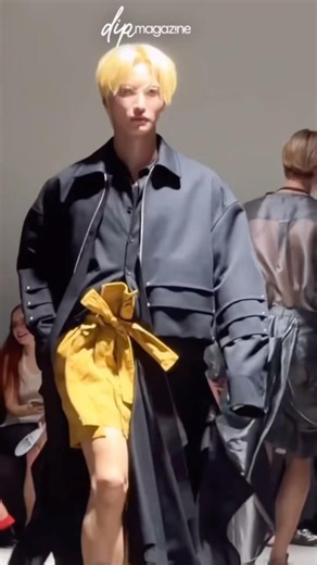 Seonghwa is stunning on the runway for SONGZIO 💛#SEONGHWA #SONGZIO27SS #Shorts