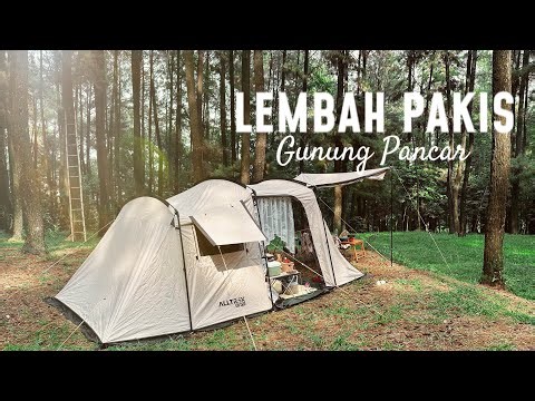 LEMBAH PAKIS GUNUNG PANCAR CAMPING GROUND | Campground dengan hutan pinus | gunung pancar terbaru