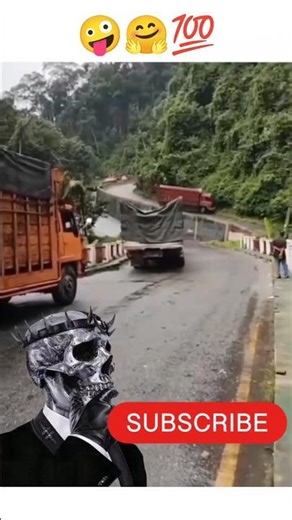Asli Talent: Next Level Truck Driving Skills! 🚛✨ #viral