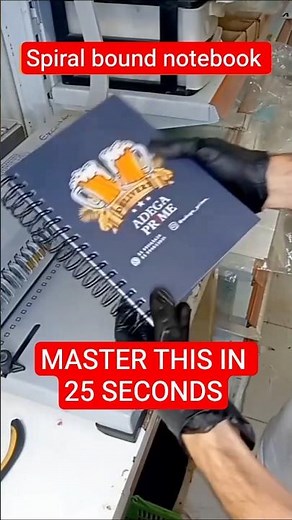 DO THIS: How to Spiral Bind a Notebook. #printdesign