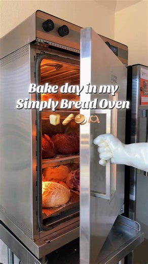 I didn’t just “get an oven.” I invested in one. I chose my Simply Bread Oven specifically for its steam integration and reliability. Proper steam at the start of the bake is EVERYTHING for sourdough it allows full expansion before the crust sets and gives that crispy, crackly exterior we all love. And when you’re baking for customers? Consistency matters. Every loaf needs to show up the same way. This oven makes that possible @Simply Bread Co 👏🍞 #sourdoughbaker #simplybreadoven #microbakerylif