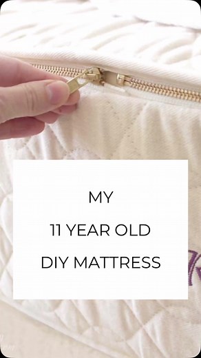 This is the best mattress we’ve ever owned! 🛌 I call it a DIY mattress because you can swap out the pieces. 🤯 It’s 11 years old and we should easily be able to keep it another decade. I usually only share about our mattress once a year when the Savvy Rest Serenity mattress is on sale for 20% Off! It’s not cheap, but if you only have to buy one mattress for 20 years, it will save you money.💰 The link is in my bio. Mention Pretty Handy Girl and I’ll earn a small commission. Sweet Dreams to you.