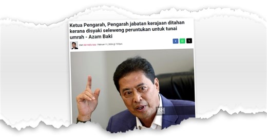 Kes penyelewengan dana RM900,000: KP, pengarah jabatan kerajaan direman 5 hari | Berita Harian
