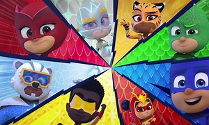 Les Pyjamasques Power Heroes Le cercle des héros - S01 E30 - Les héros de l'espace