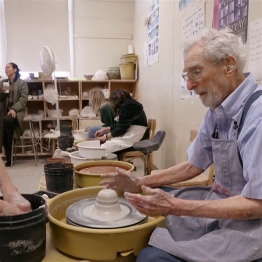 At age 102, a New York man is still striving for perfection through pottery