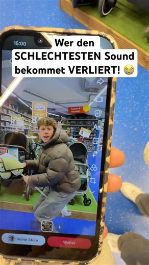 WHOEVER gets the WORST sound LOSES! 😳 #couple #sound #gift