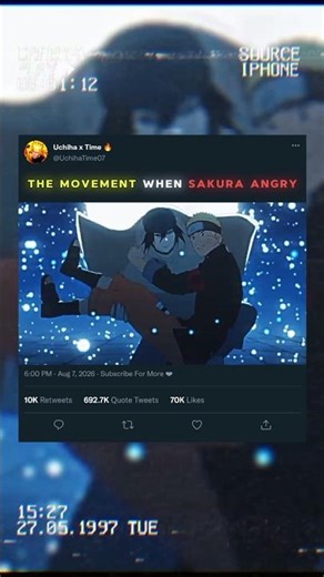 Sakura is DANGEROUS! (Naruto vs Sasuke vs Sakura) 🤣