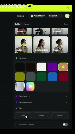 I created Ultra Real Ai Influencer in AI Influencer Studio in @higgsfield.ai”