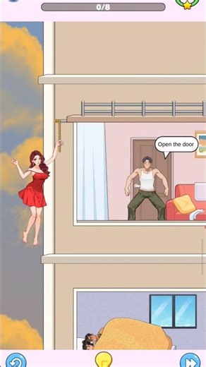 Brain tease puzzle game level 5 #gaming girl