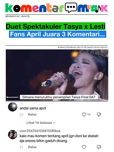 Duet Megah Tasya dan Lesti di Final DA7