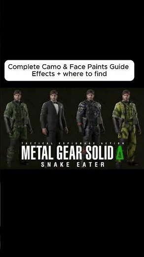 Metal Gear Solid Delta: Complete Guide #metalgearsoliddelta #mgsdelta #snakeeater