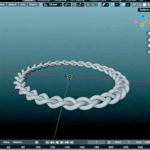 Делаю КОЛЬЦО в Blender 3D