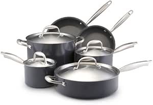 Anolon Titanium Hard Anodized Nonstick 10-Piece Cookware Set