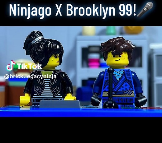 Ninjago X Brooklyn 99 - “I want it that way” scene recreation! #ninjago #lego #legoninjago #brooklyn99 #stopmotion