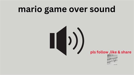 Mario game over sound #sound #sounds #soundsfx #soundfx #soundeffect #soundeffects #soundfx