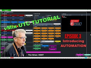 Introducing Automation GT Title Designer and vMix UTC | One Man's Stream Episode 3