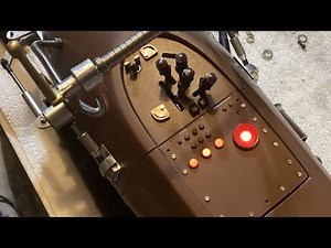 1/4 scale StarWars speederbike (inspired) build ; part 12, building the control panel
