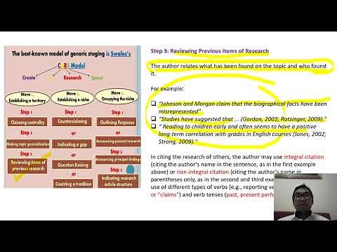 WRITING RESEARCH INTRODUCTION USING CARS MODEL