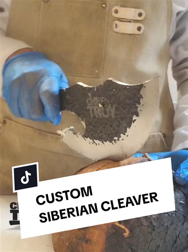 Custom Siberian Cleaver: HOT TOOL for Chefs & Collectors