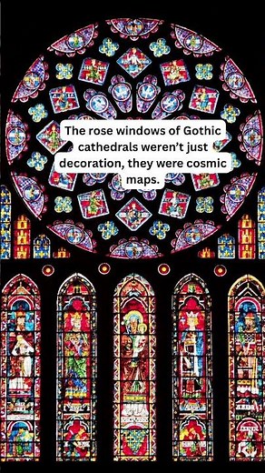 What's with the rose windows in cathedrals? #history #art