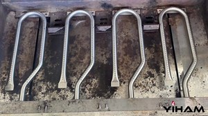 Tube Burner Replacement for Jenn-air Grill Parts 740-0142, 750-0142, 740-0594, 750-0594 Gas Grill Models, 15 13/16 inch x 4 3/8 inch, Stainless Steel, Set of 5, KB867