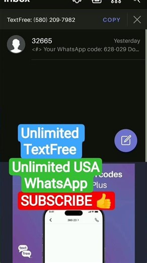 Unlimited TextFree Account | Unlimited USA WhatsApp Account #textfree #textfreevoice #textnow #tech