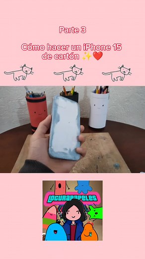 Cómo hacer un iPhone 15 de papel paso a paso