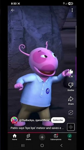 The backyardigans vs The cat in the hat