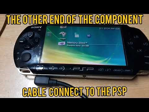 HOW TO CONNECT PSP TO TV
