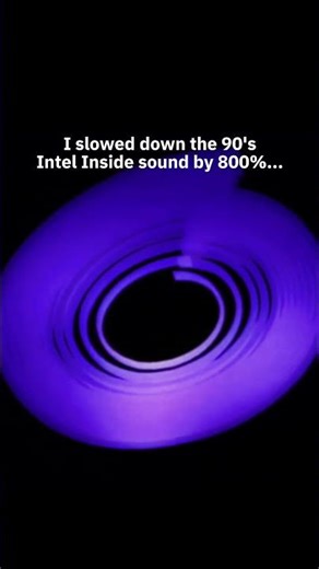 🤯 incredible — the intel inside sound slowed 800%