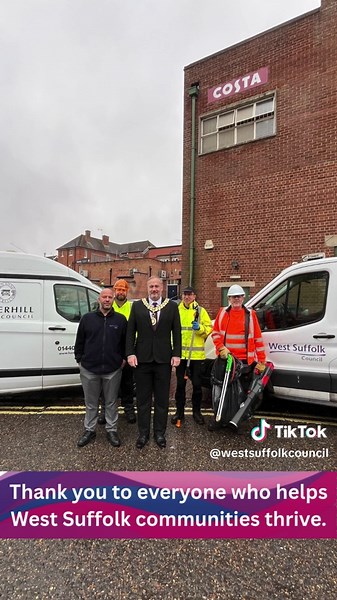 Haverhill Town Council and West Suffolk Council working together to clean up areas that need attention. It’s part of a series of action days across West Suffolk to target areas needing tidying and identified by local organisations. Thanks to all community groups and local councils helping West Suffolk Thrive. https://www.westsuffolk.gov.uk/news/pr20251117ws01.cfm