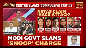 "It is an attempt to weaken people's faith in India's institutions and India's democracy and it is being done at the behest of foreign powers," Amit Malviya (In-Charge, BJP IT Cell) #Newstrack #Politics #PhoneThreats #FalseAlarm | Rahul Kanwal