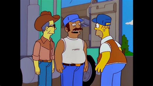 Simpsons- Fell Asleep And The Truck Drove Itself (from "Maximum Homerdrive") | Jesús Mora Mondejar